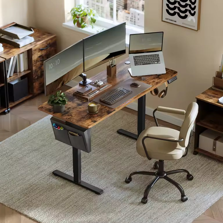 BUREAU ERGONOMIQUE ASSIS-DEBOUT RAVEX DESK TWO